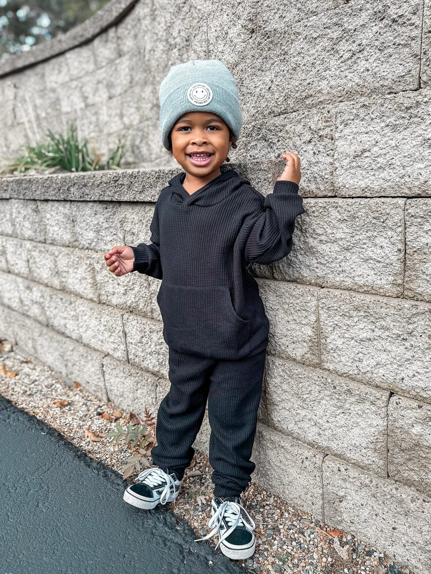 Good Vibes Beanie | Grey