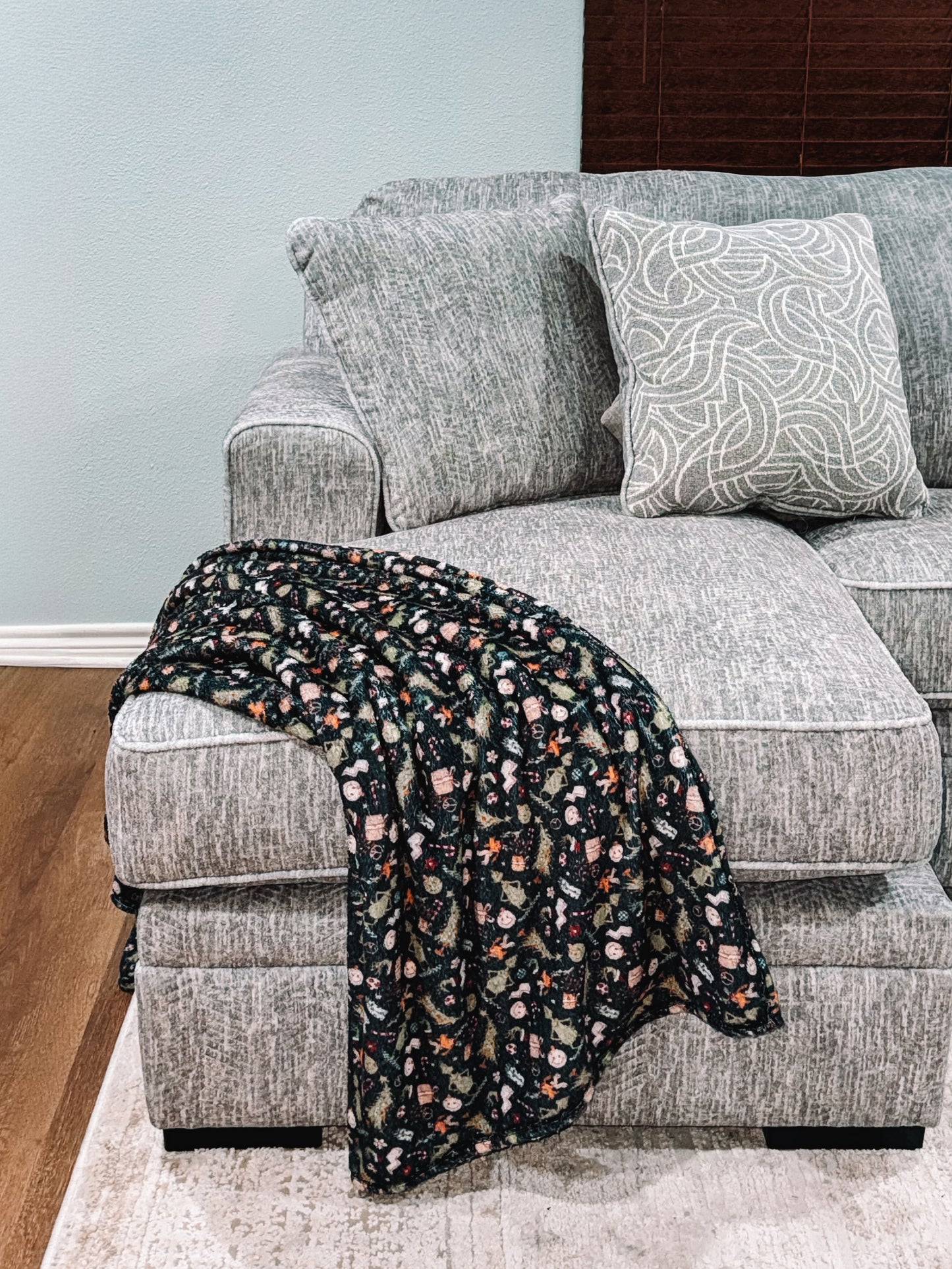 Grinchmas Fleece Blanket