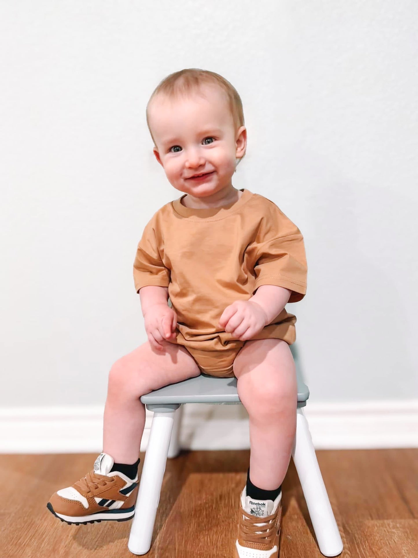 Short Sleeve Bubble | Almond