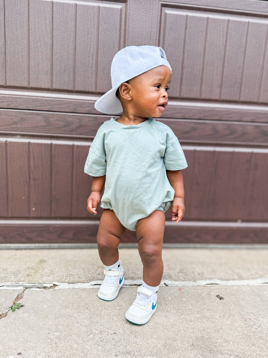 Short Sleeve Bubble | Sea Blue