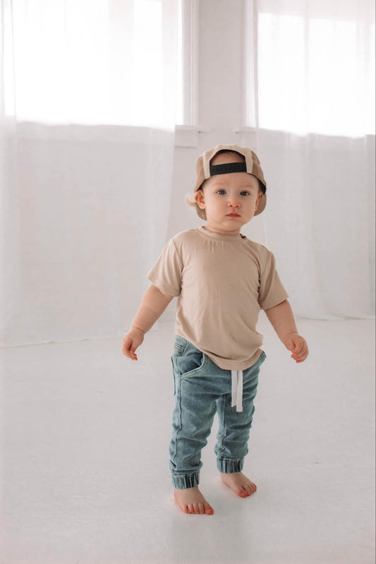 Bamboo Tee | Bone