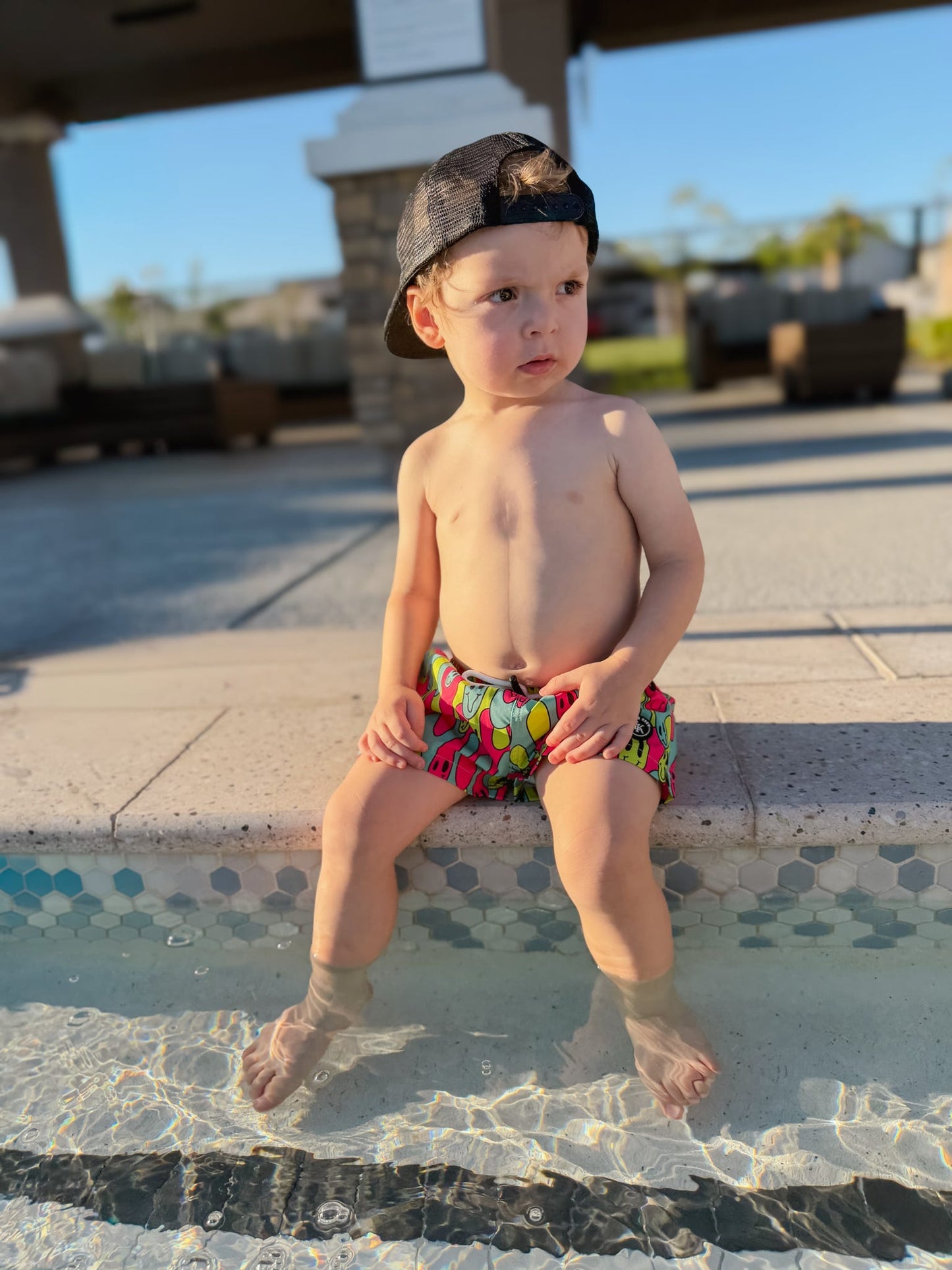 Hybrid Swim Shorts | Drip it like it’s hot