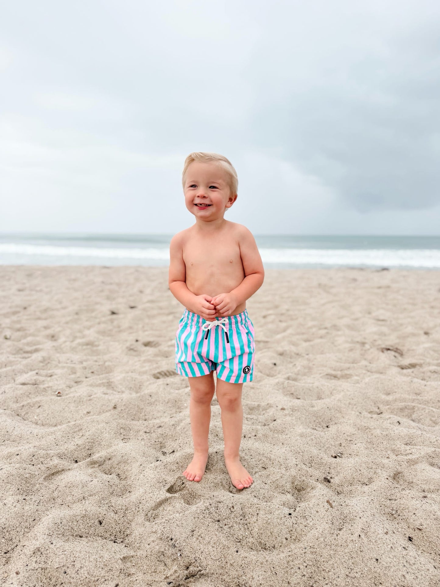 Hybrid Swim Shorts | Cotton Candy Cabana