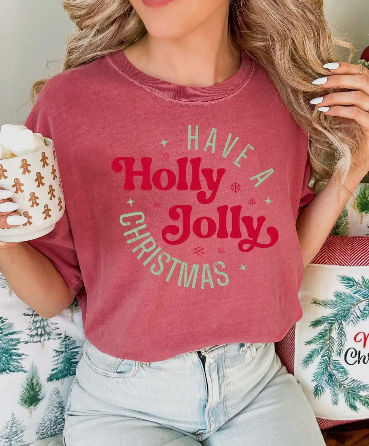 Have a holly jolly Christmas tee