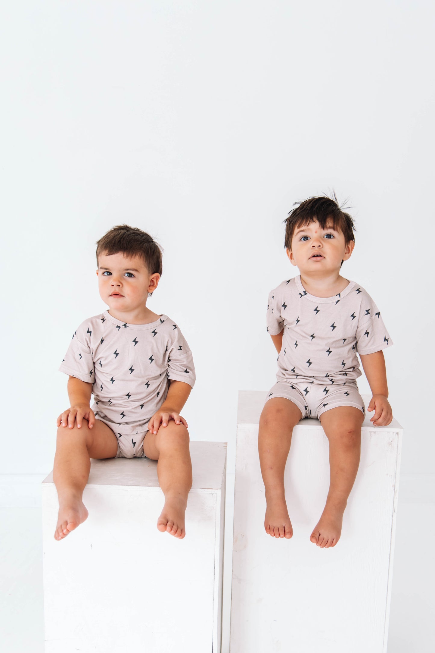 Bamboo Shorts Set | Summer Storm