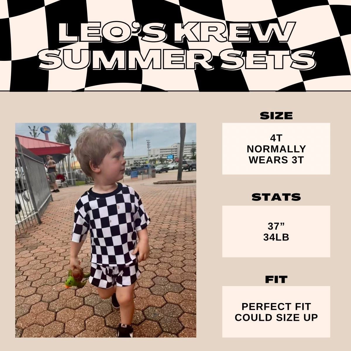 Summer Set | B&W Checks ***PLEASE READ DESCRIPTION***