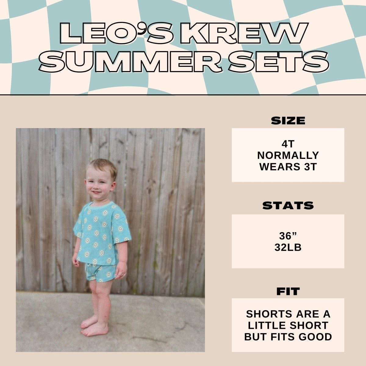 Summer Set | B&W Checks ***PLEASE READ DESCRIPTION***