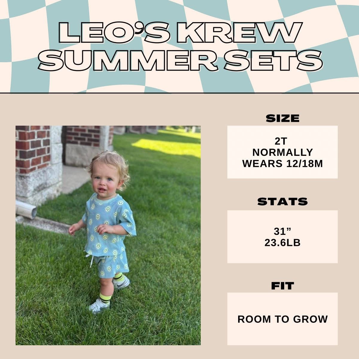 Summer Set | B&W Checks ***PLEASE READ DESCRIPTION***