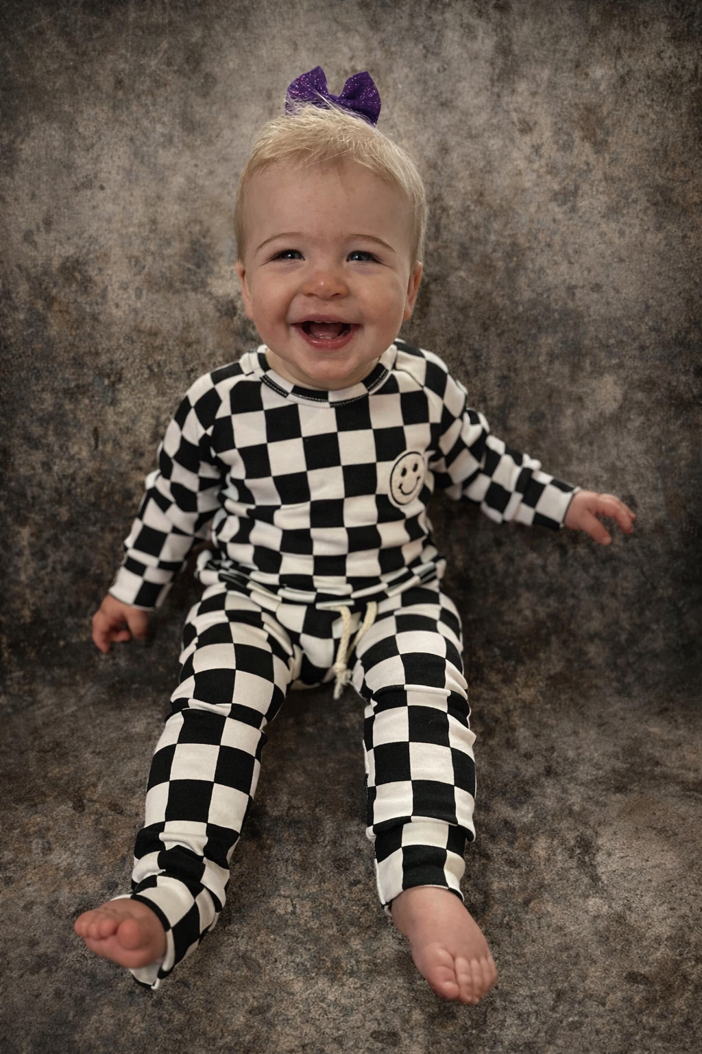 Checkered Lounge Set