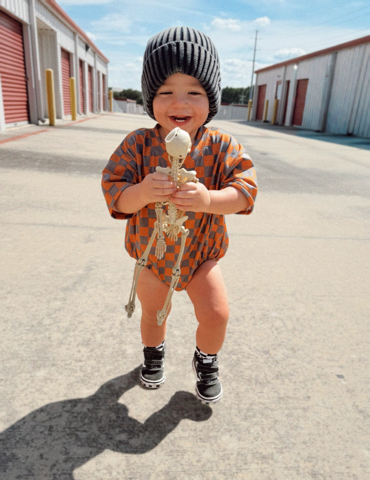 Bubble Romper | Trick or Checks