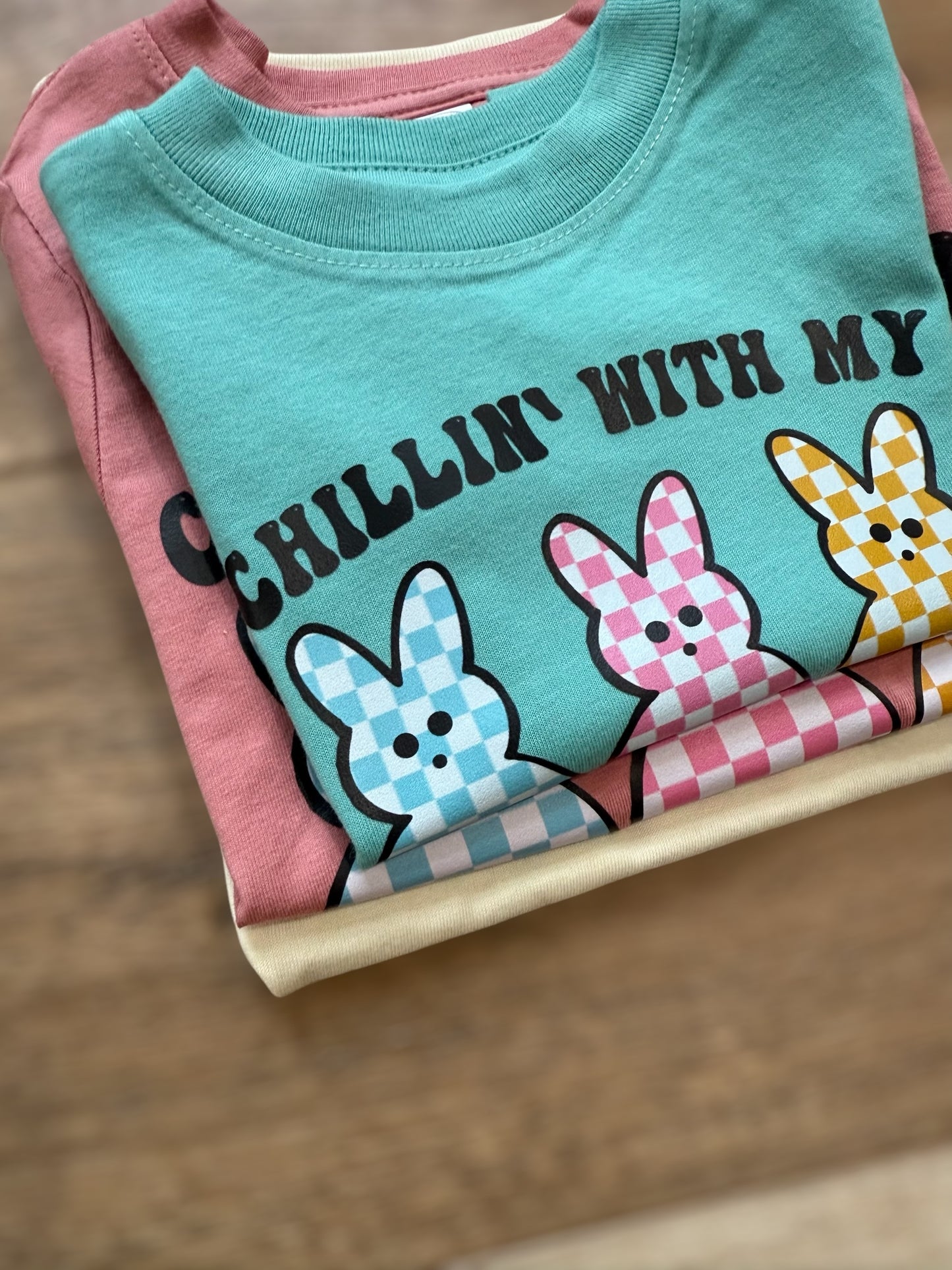 Peeps Tee | Seafoam