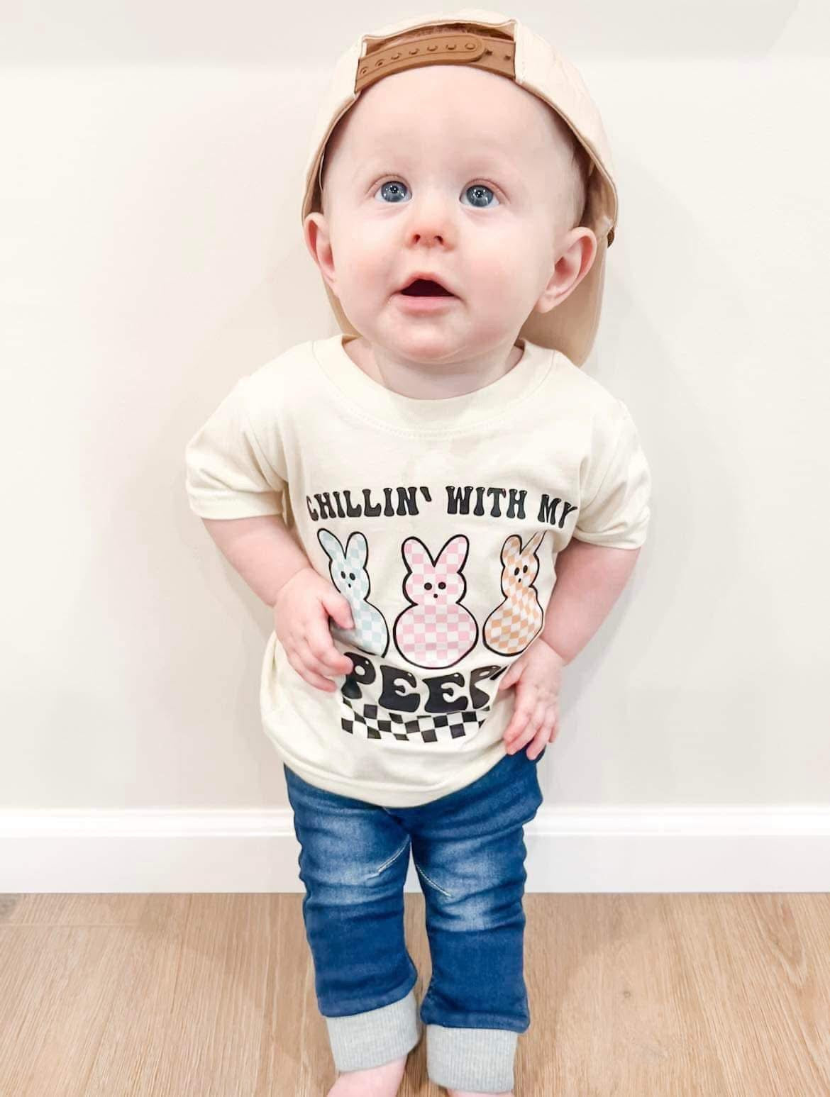 Peeps Tee | Beige