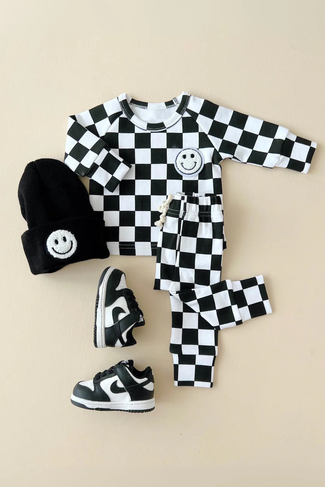 Checkered Lounge Set