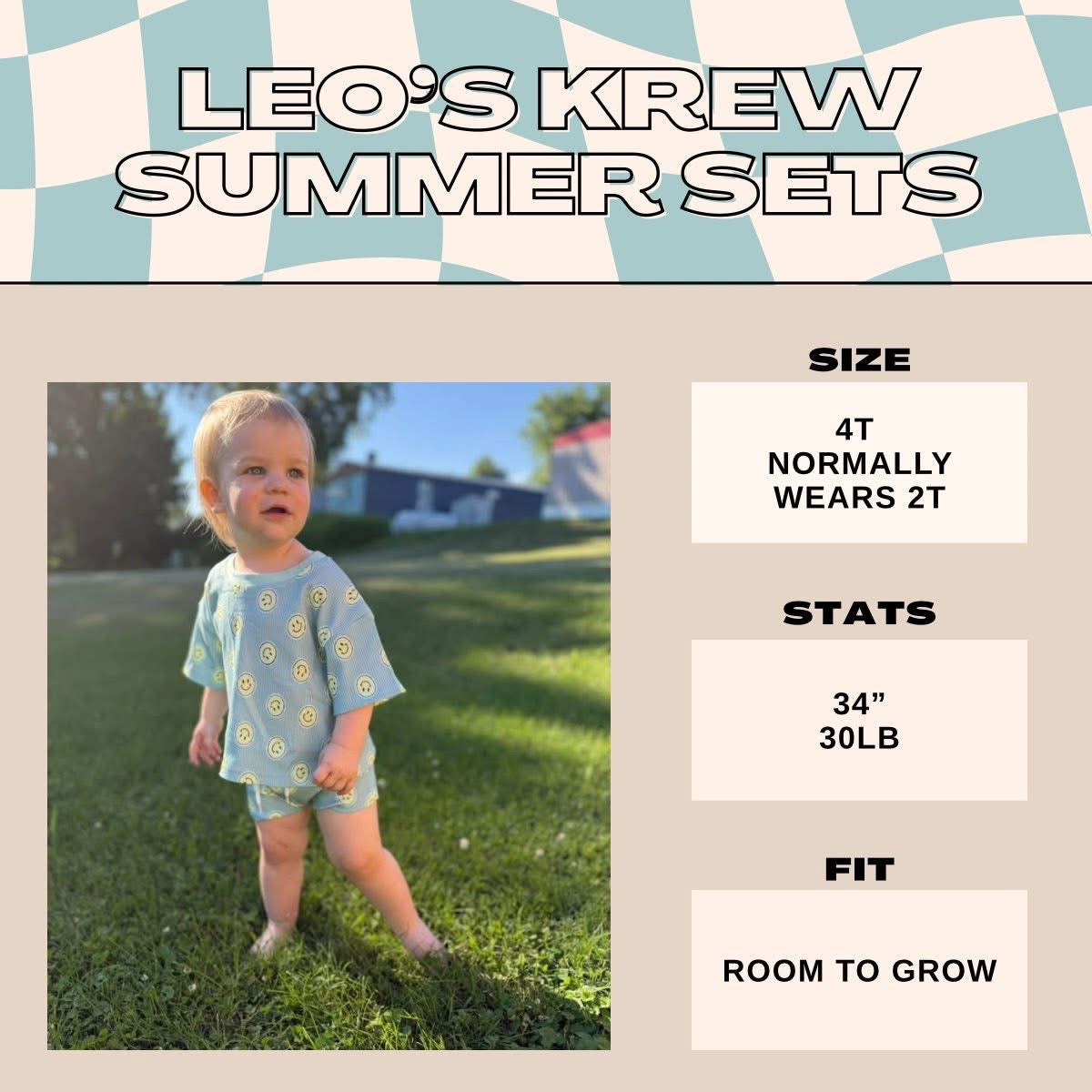 Summer Set | B&W Checks ***PLEASE READ DESCRIPTION***