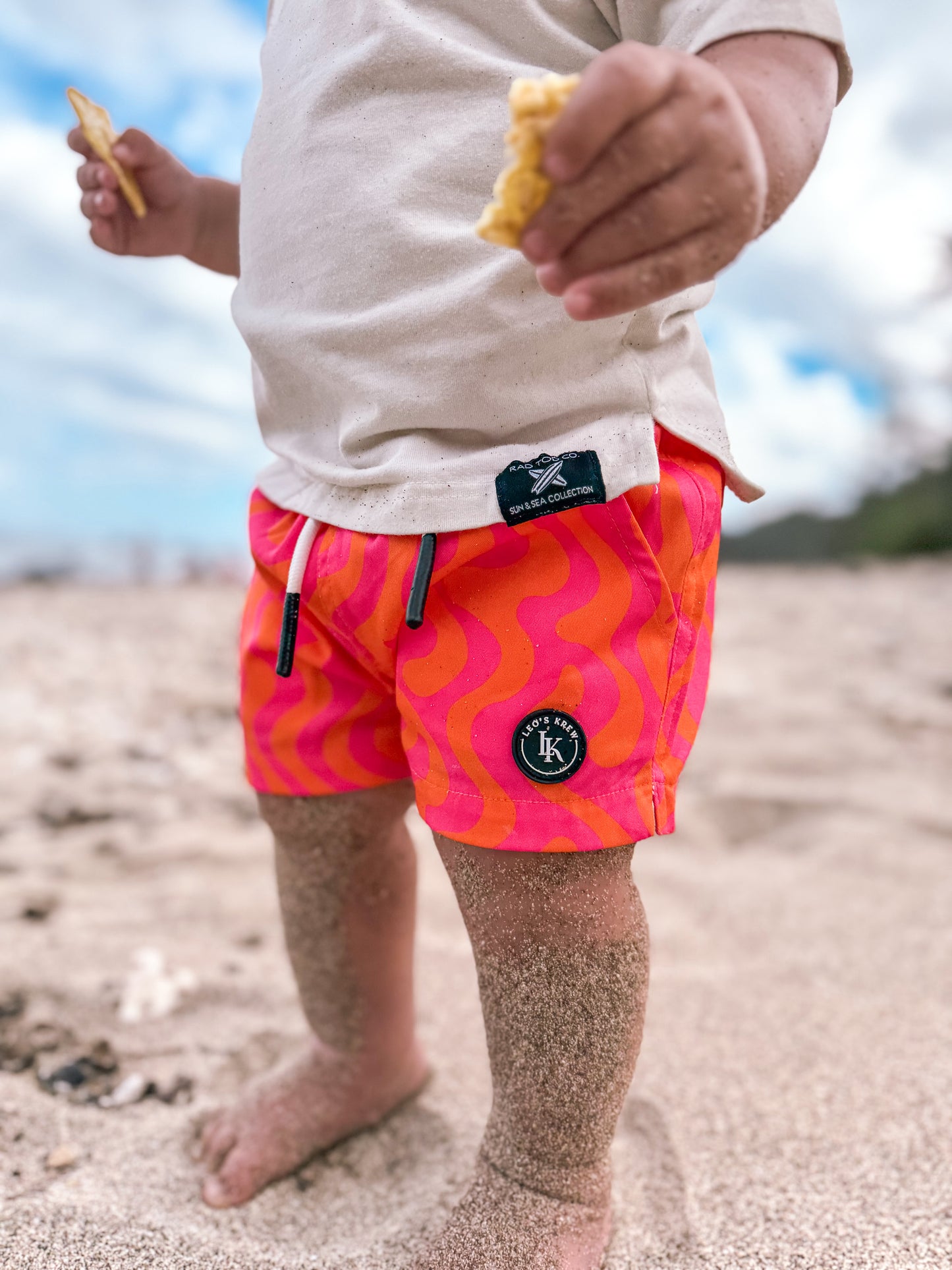 Hybrid Swim Shorts | Island Heat