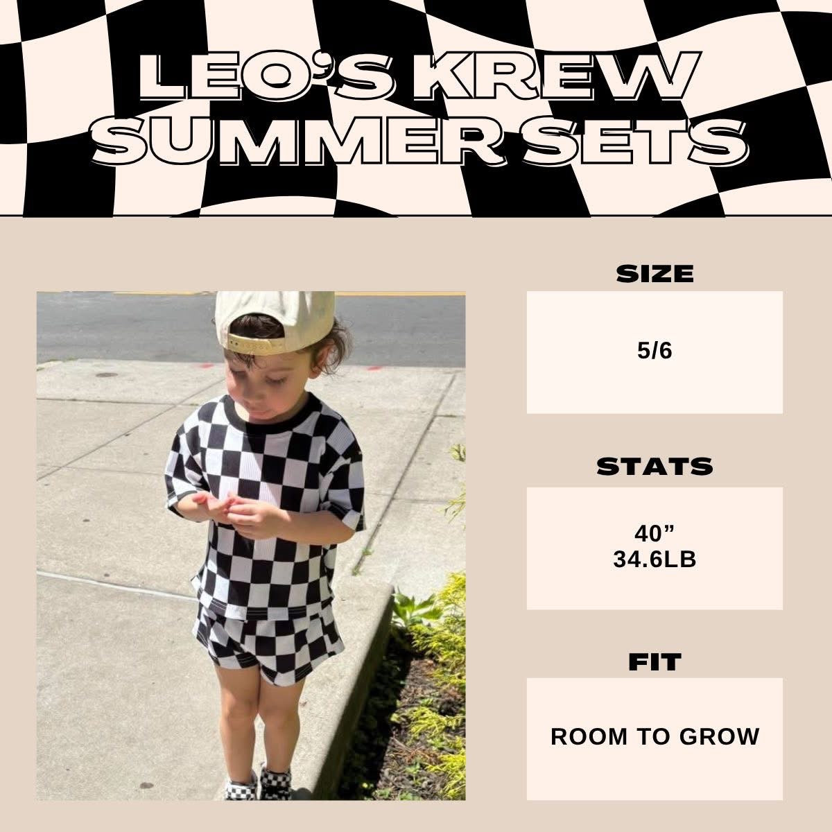 Summer Set | B&W Checks ***PLEASE READ DESCRIPTION***