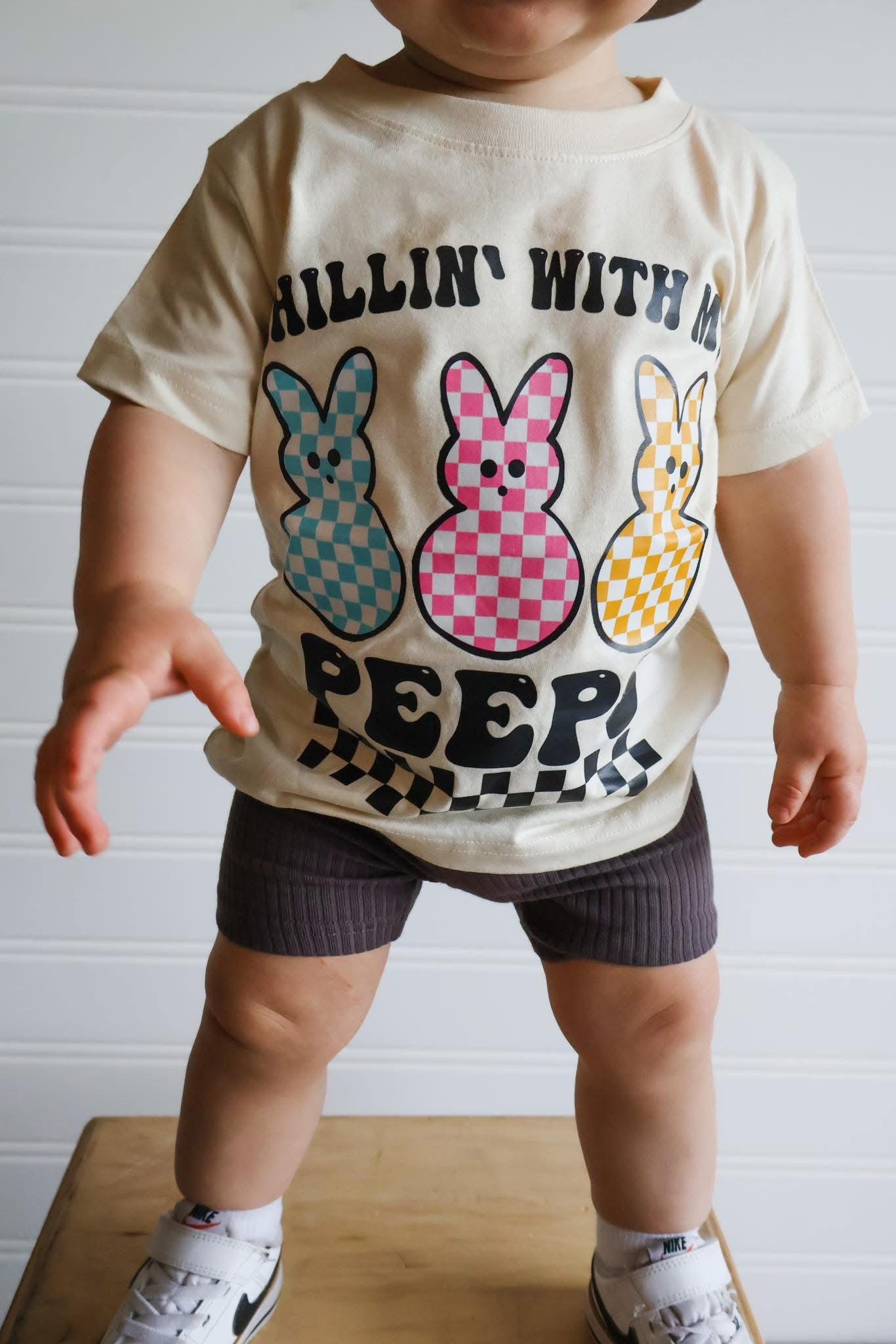 Peeps Tee | Beige