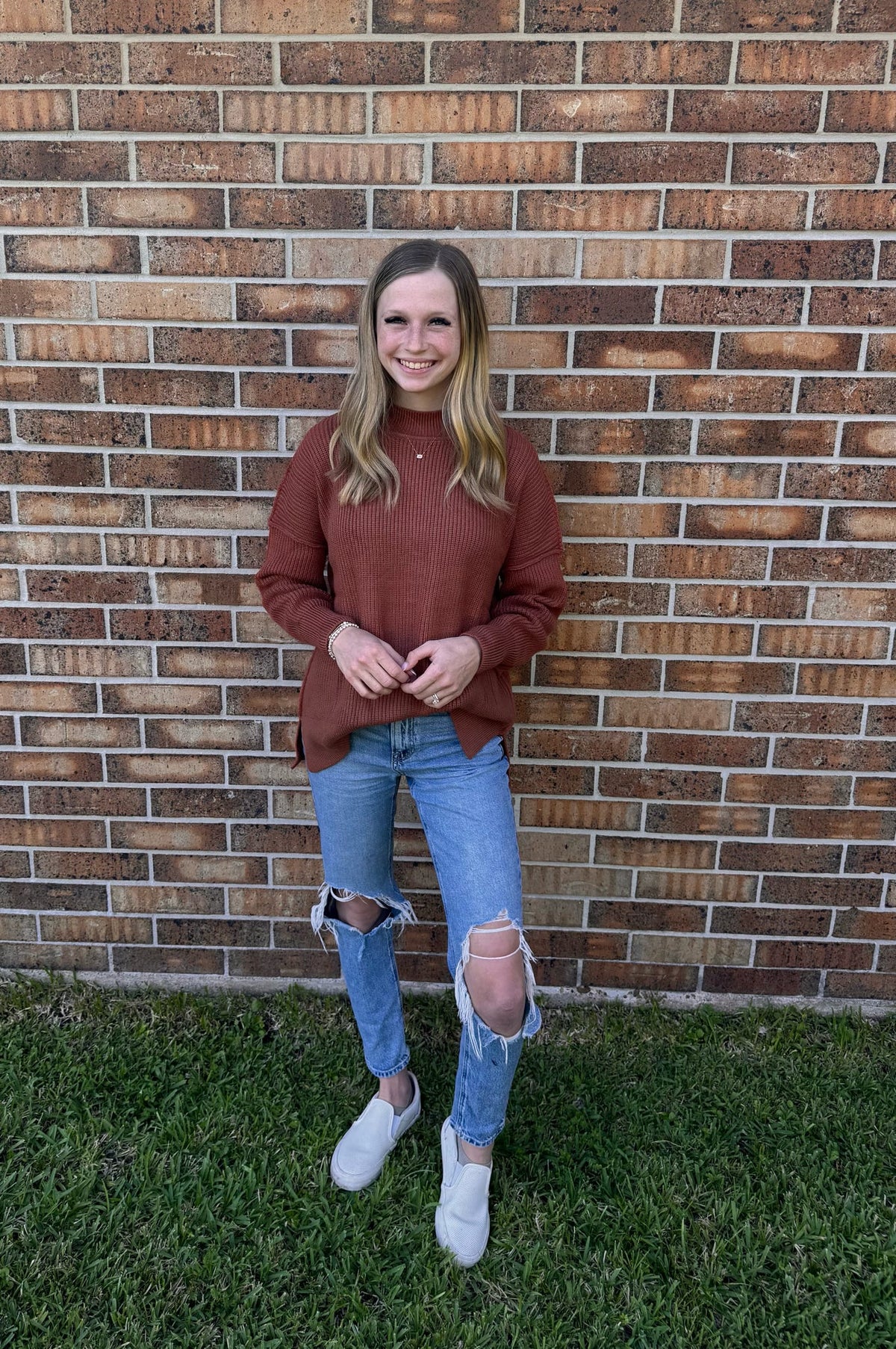 Chestnut Oversized Sweatshirt
