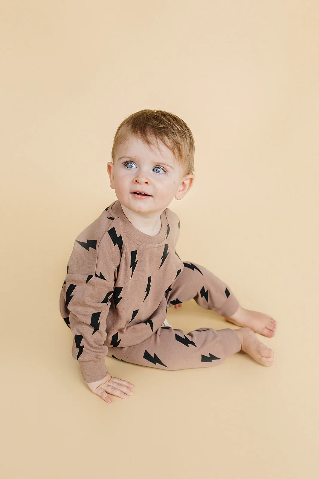 Jogger Set | Mocha Bolts