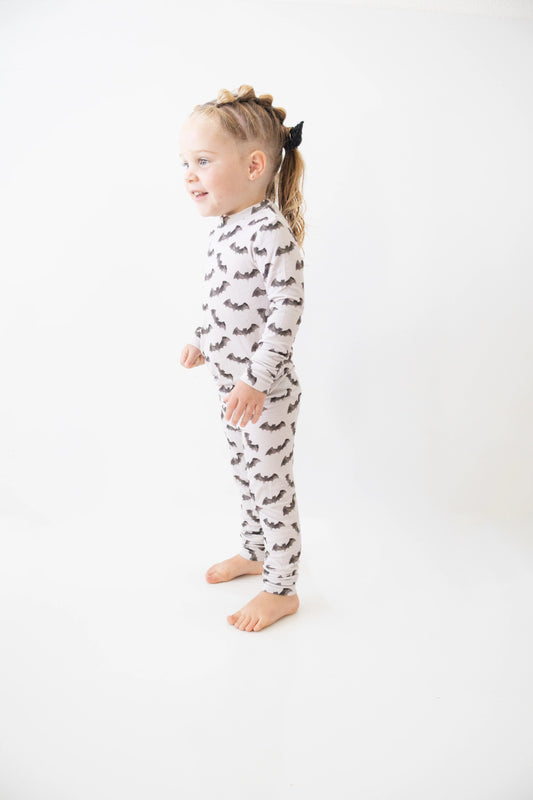 Ribbed Bamboo Two Piece Set | Bats