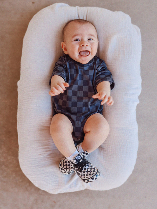 Bubble Romper | Midnight Checks