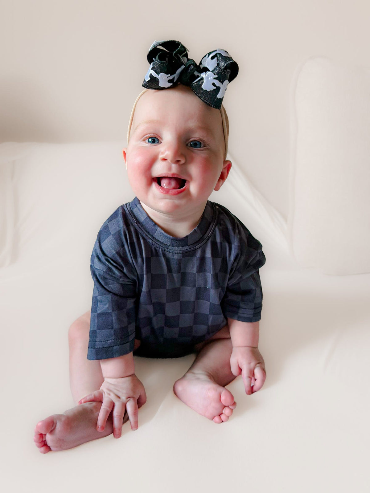 Bubble Romper | Midnight Checks