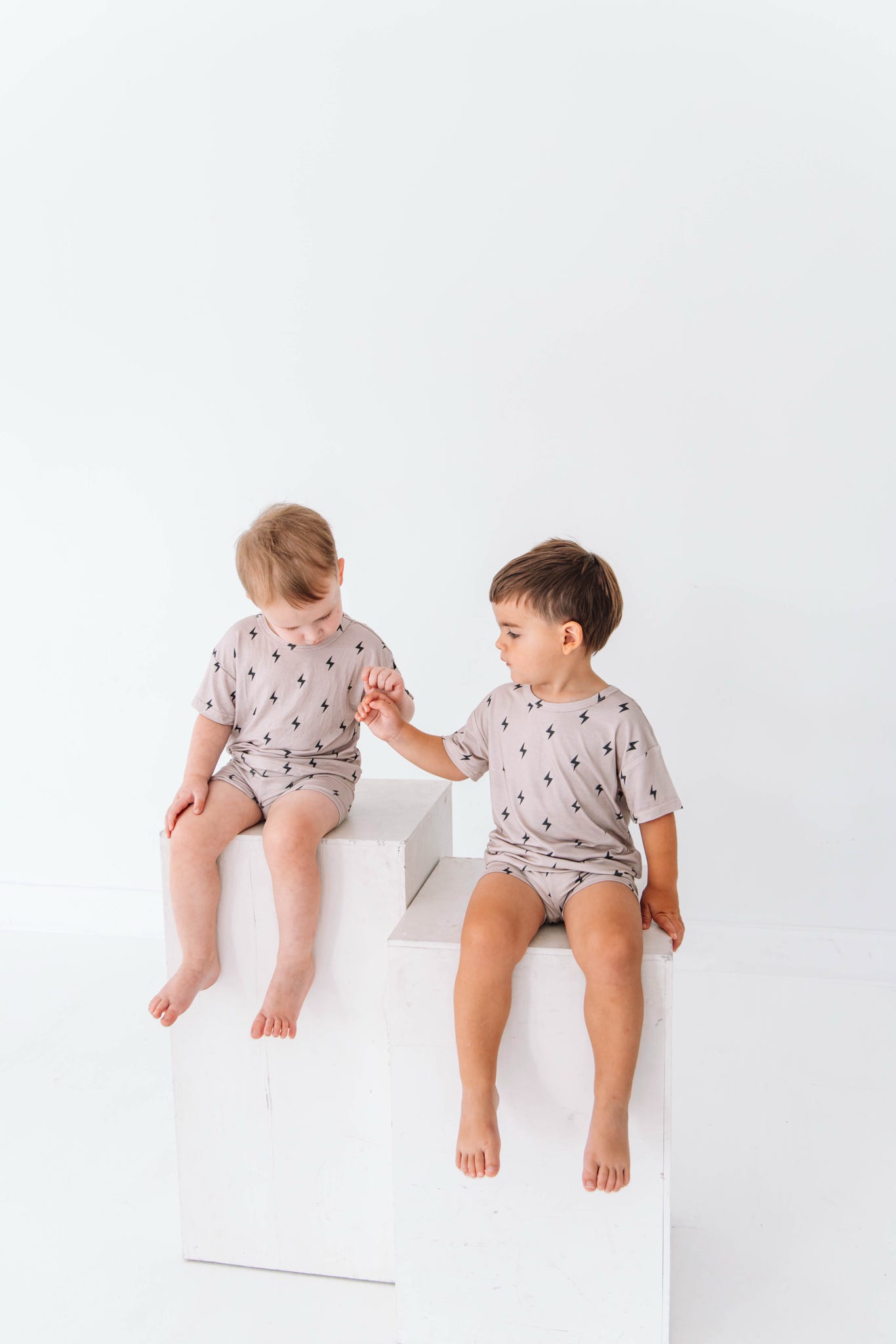 Bamboo Shorts Set | Summer Storm