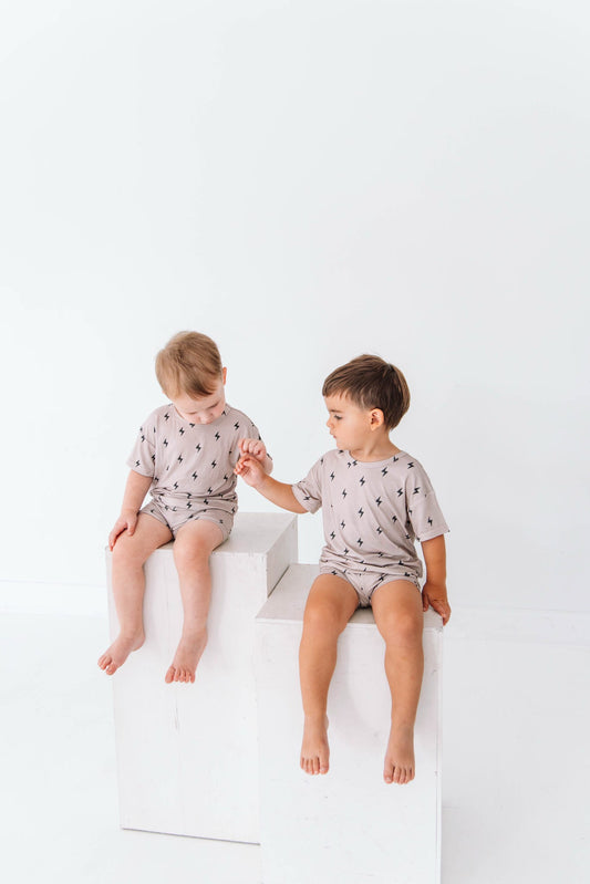 Bamboo Shorts Set | Summer Storm